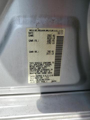 2016 NISSAN ALTIMA 3.5SL 1N4BL3AP9GC112128