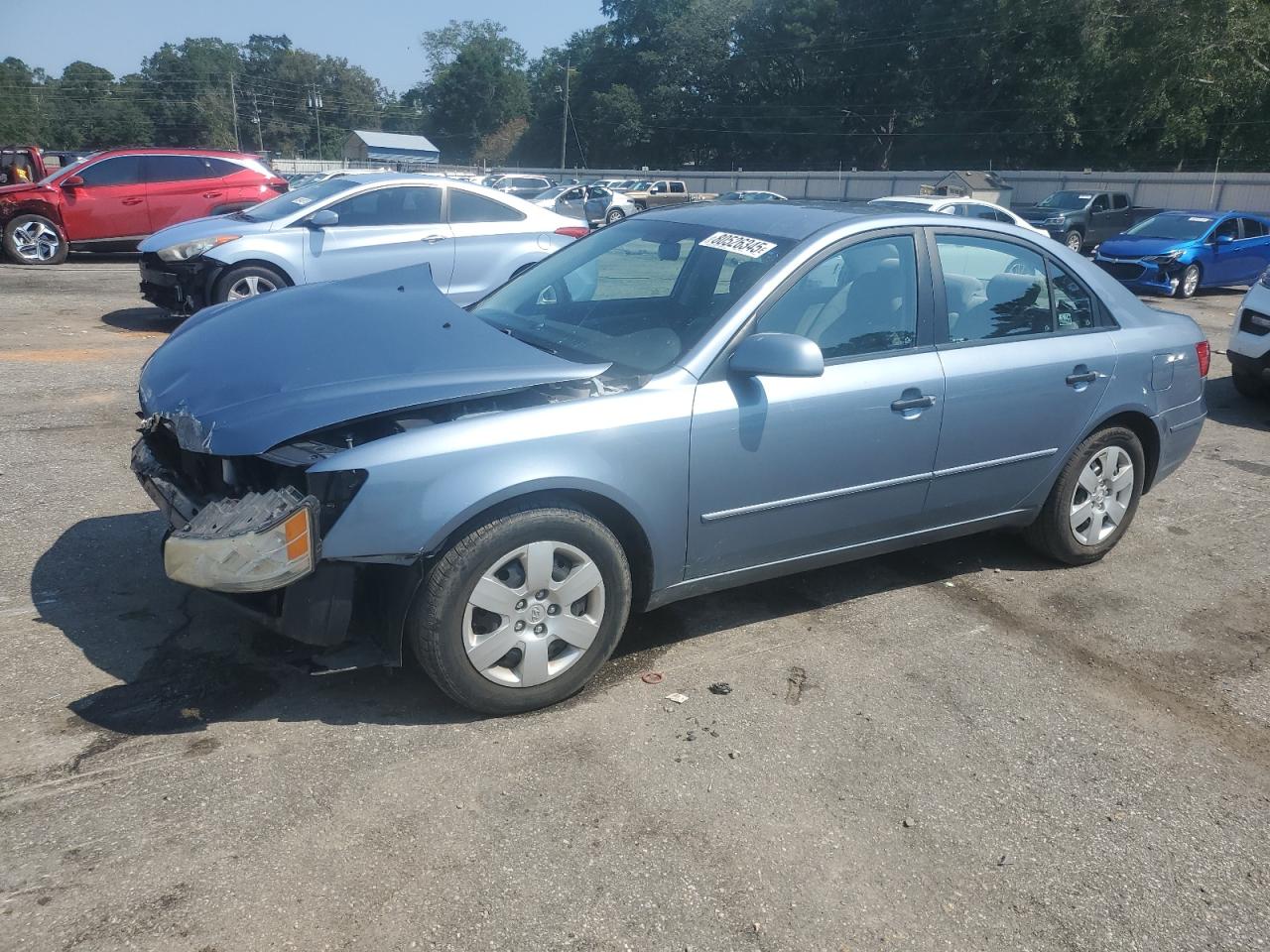 Lot #3290223201 2010 HYUNDAI SONATA GLS