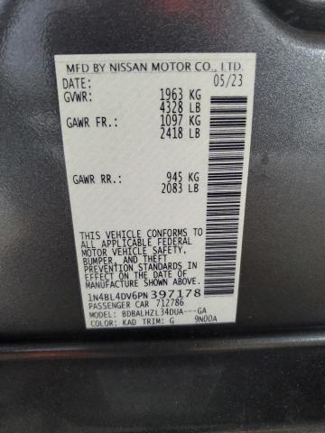 2023 NISSAN ALTIMA SV 1N4BL4DV6PN397178
