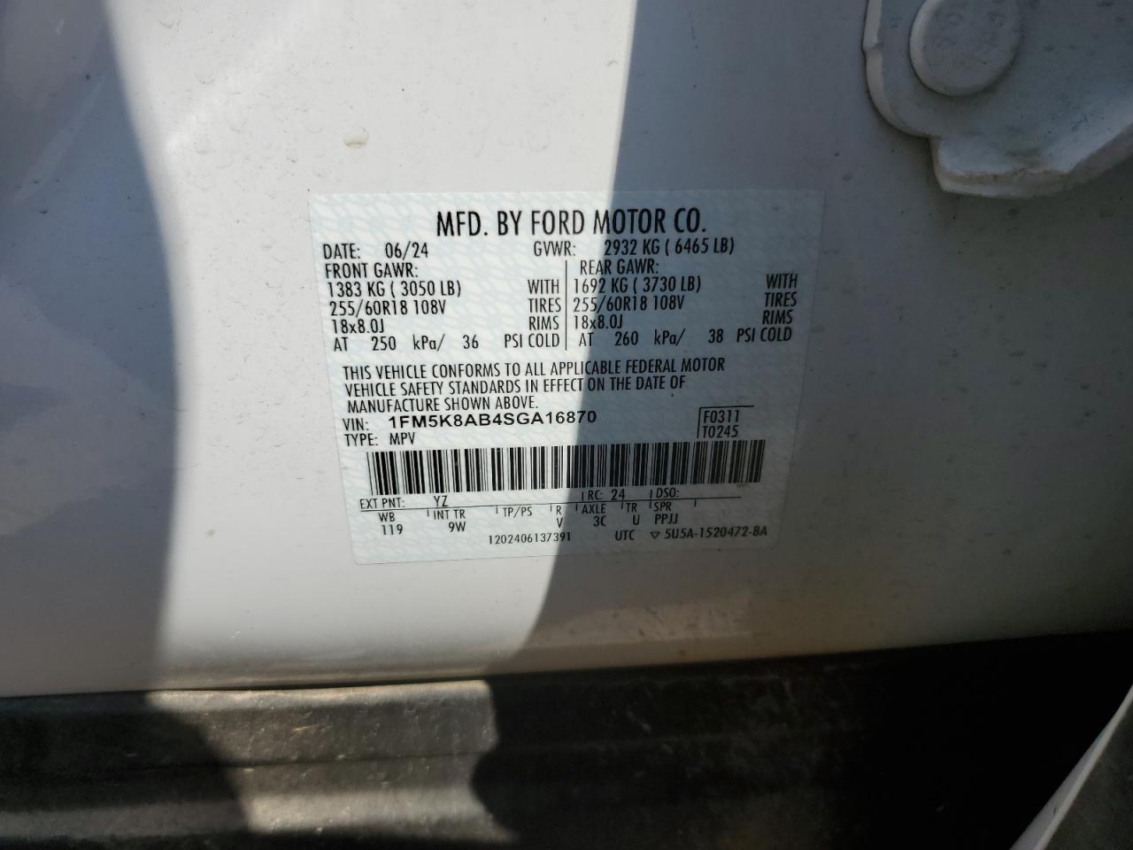 FORD EXPLORER POLICE INTERCEPTOR