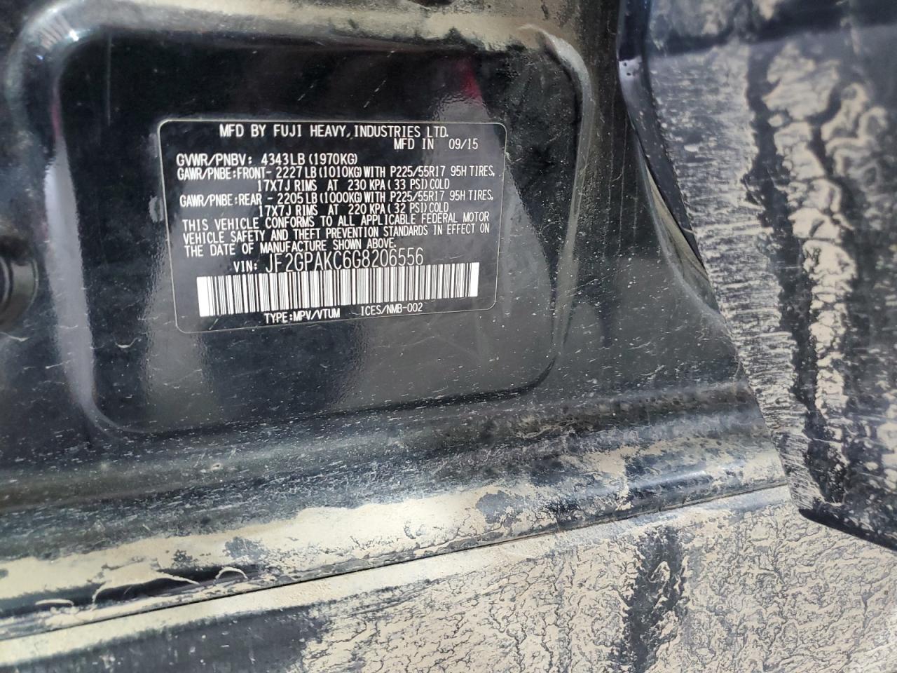 SUBARU CROSSTREK LIMITED