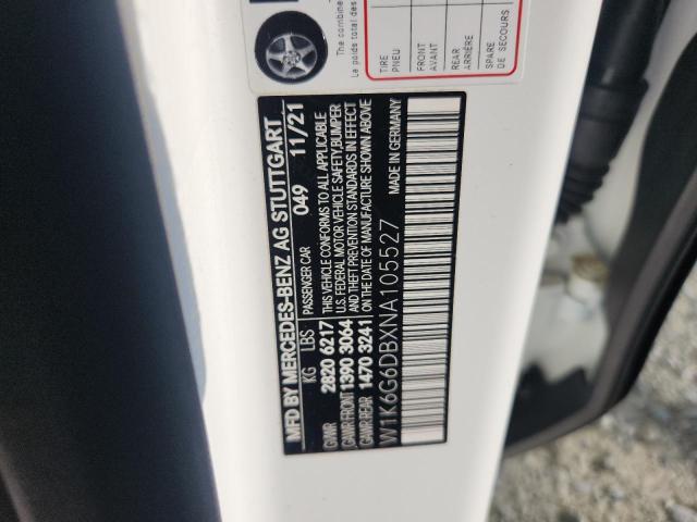 2022 MERCEDES-BENZ S 500 4MAT W1K6G6DBXNA105527