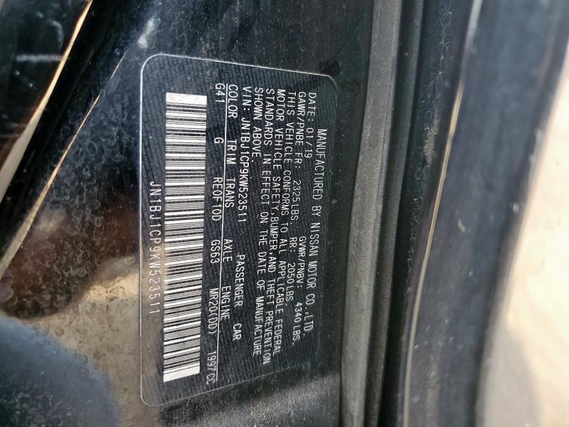 2019 NISSAN ROGUE SPOR #3291620244