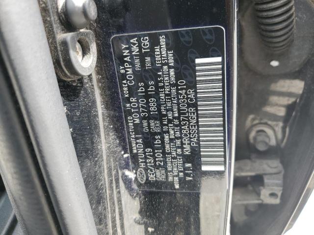 2020 HYUNDAI VENUE SEL KMHRC8A37LU035410