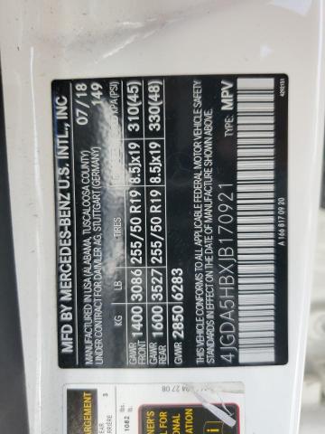 2018 MERCEDES-BENZ GLE 350 4M - 4JGDA5HBXJB170921