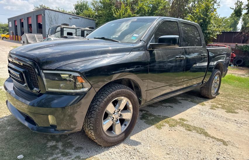 DODGE RAM 1500 2009 black crew pic gas 1D3HB13P79S748569 photo #3