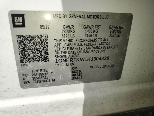 2019 CHEVROLET TRAVERSE LS #3292350313