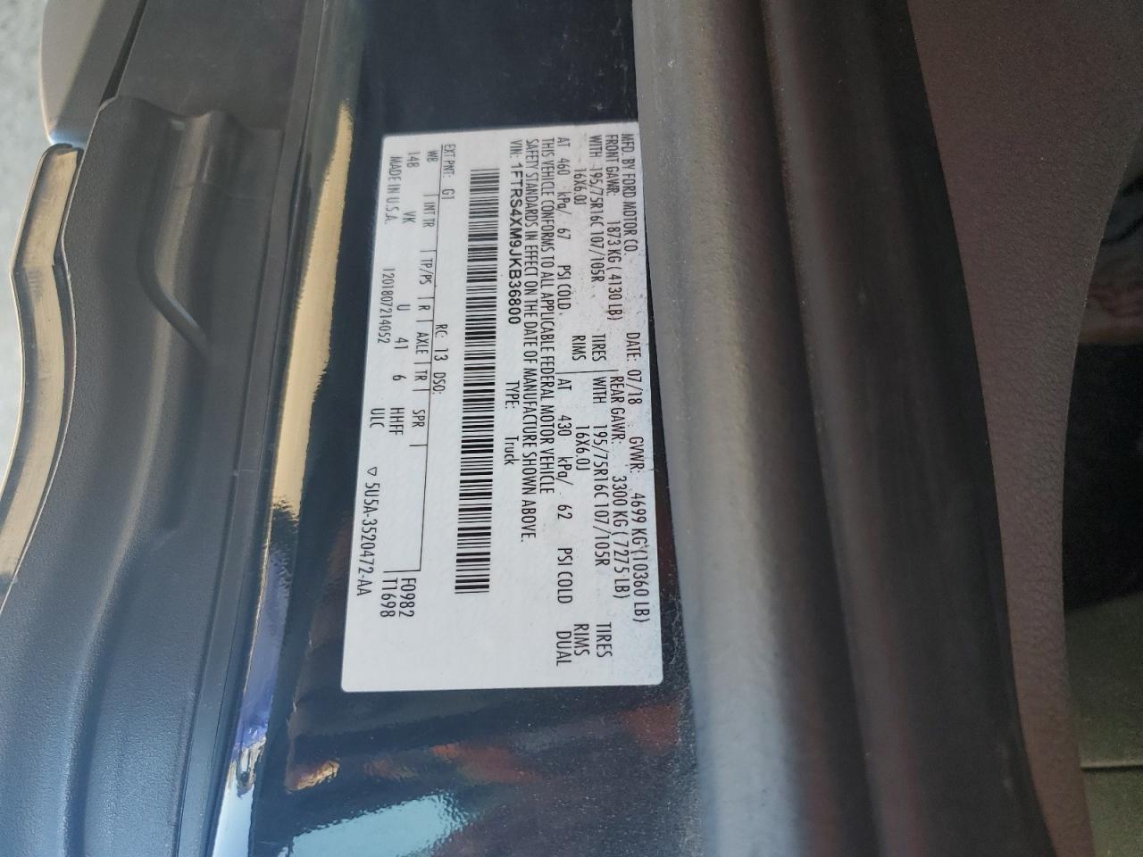 FORD TRANSIT T-350 HD