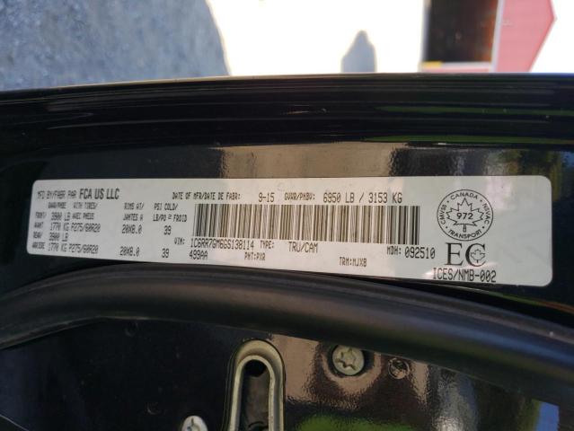 2016 RAM 1500 SLT - 1C6RR7GM6GS138114