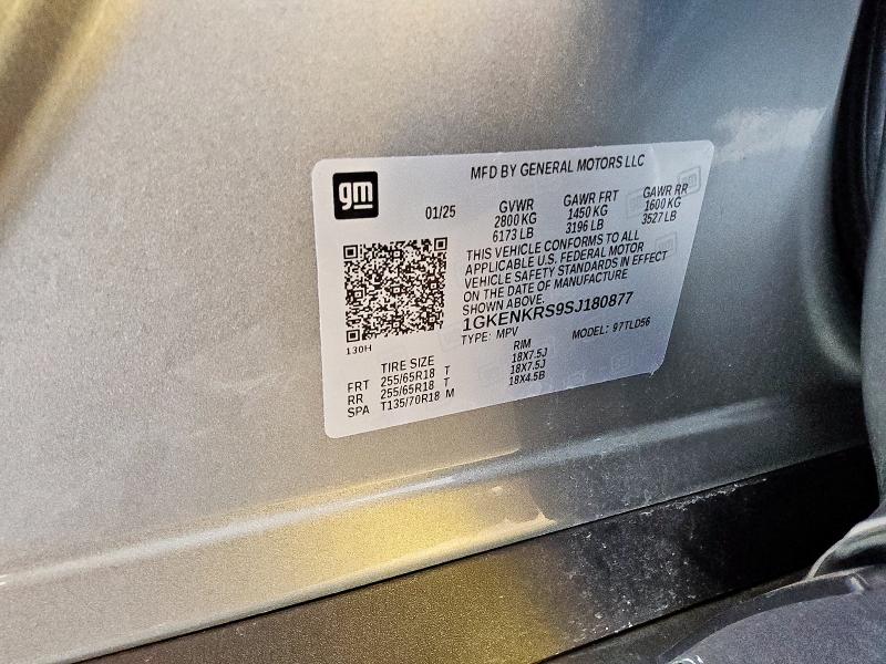 2025 GMC ACADIA ELEVATION 1GKENKRS9SJ180877
