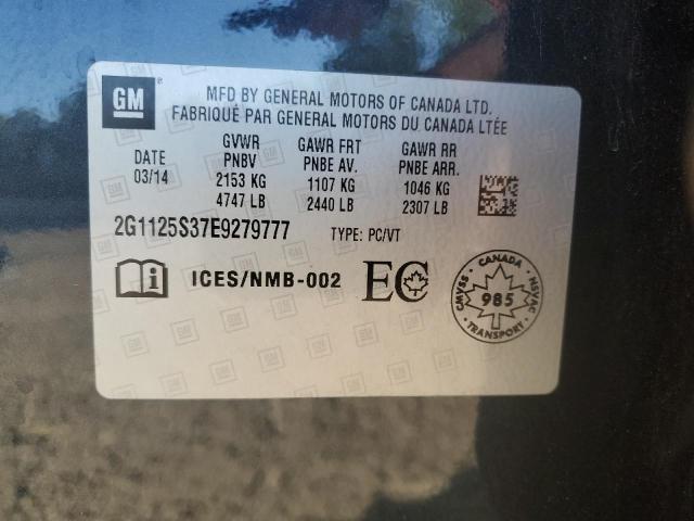 2014 CHEVROLET IMPALA LT - 2G1125S37E9279777