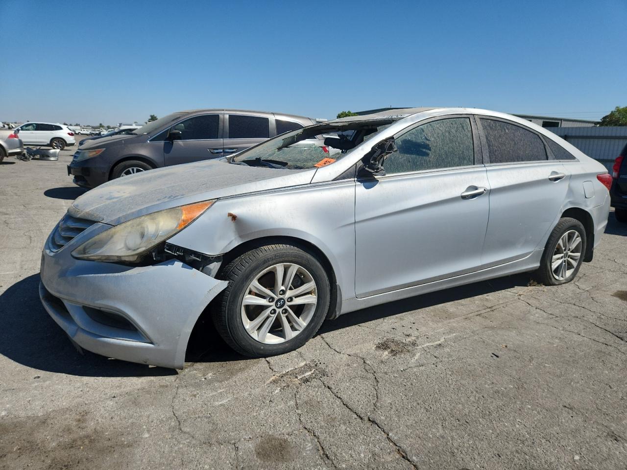 Lot #3281694953 2012 HYUNDAI SONATA GLS