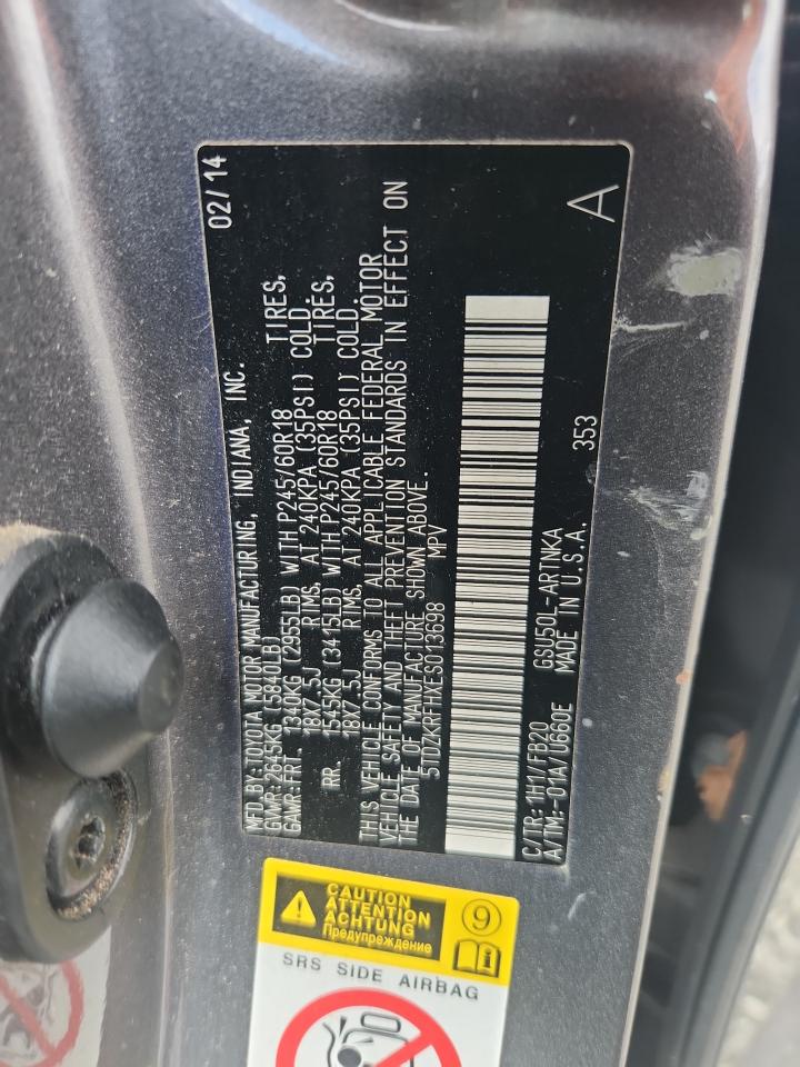 TOYOTA HIGHLANDER LE