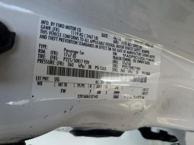 2016 FORD C-MAX PREMIUM SEL 1FADP5CU2GL114430