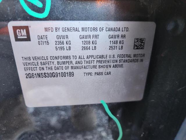 2016 CADILLAC XTS LUXURY - 2G61N5S30G9100189