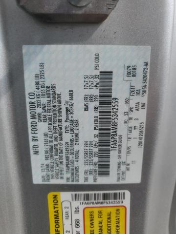 2015 FORD MUSTANG 1FA6P8AM8F5342559