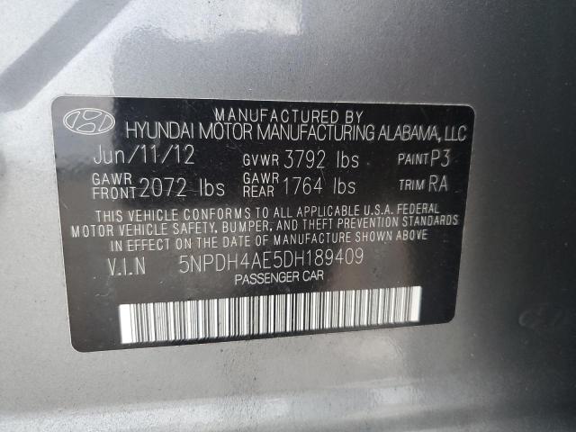 2013 HYUNDAI ELANTRA GL - 5NPDH4AE5DH189409