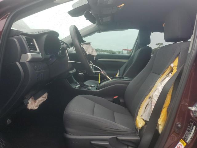 2019 TOYOTA HIGHLANDER 5TDZARFH2KS057614