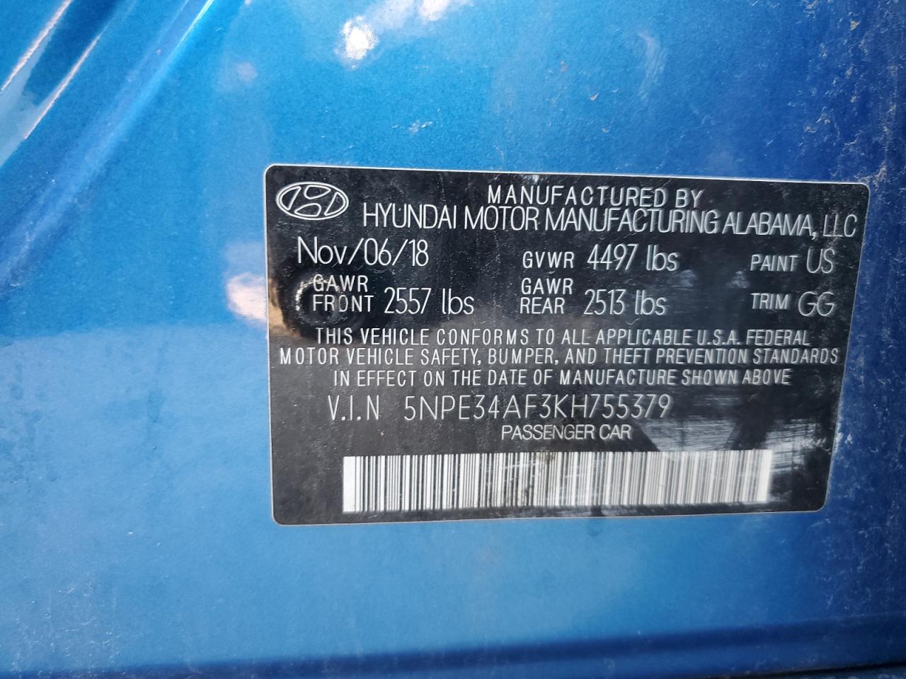 HYUNDAI SONATA LIMITED