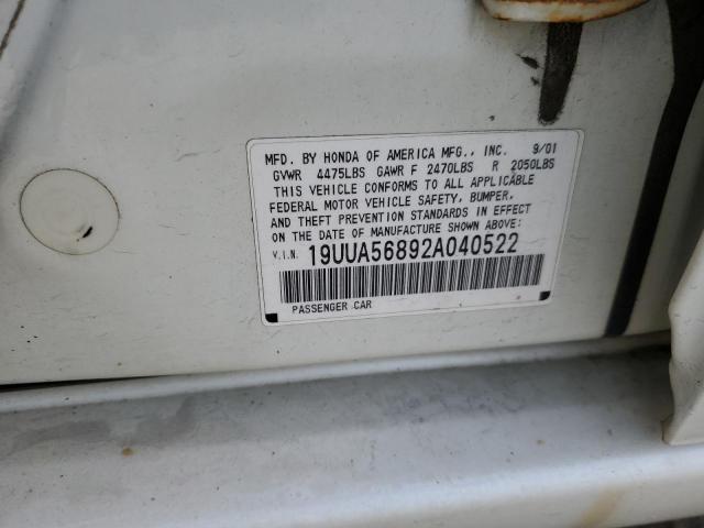 2002 ACURA 3.2TL TYPE #3264421408