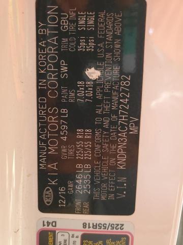 2017 KIA SPORTAGE E #3247721231