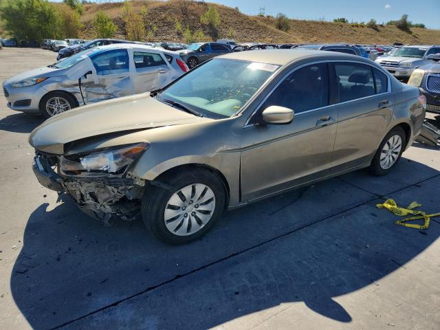 HONDA ACCORD LX 2010 gold  gas 1HGCP2F34AA058471 photo #1