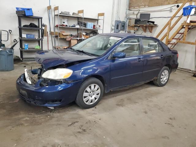 2004 TOYOTA COROLLA CE SILVER JTDBR32E842038854