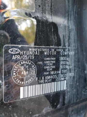 2019 HYUNDAI ELANTRA GT - KMHH35LE3KU107808