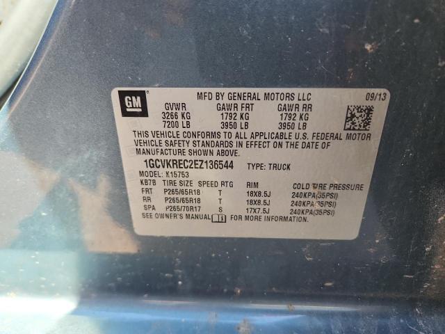 2014 CHEVROLET SILVERADO - 1GCVKREC2EZ136544