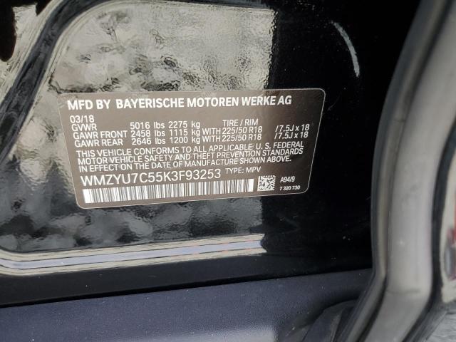 2019 MINI COOPER S E WMZYU7C55K3F93253