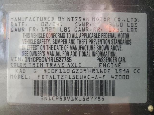 2024 NISSAN KICKS SR 3N1CP5DV1RL527785