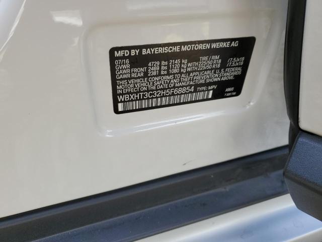 2017 BMW X1 XDRIVE2 WBXHT3C32H5F68854