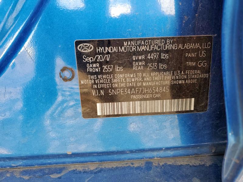 2018 HYUNDAI SONATA SPO #3305678732