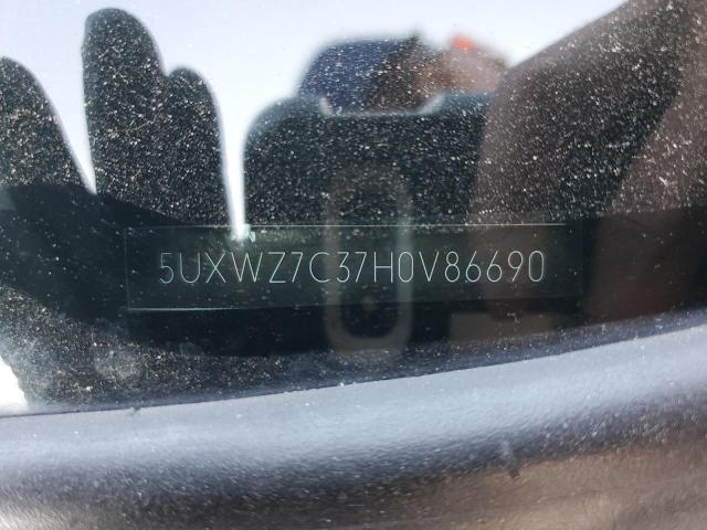 2017 BMW X3 SDRIVE2 5UXWZ7C37H0V86690