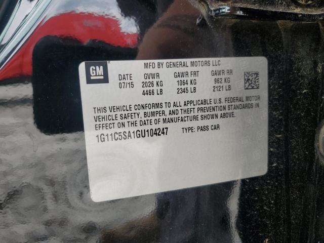 2016 CHEVROLET MALIBU LIM 1G11C5SA1GU104247