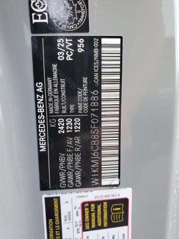 2025 MERCEDES-BENZ CLE AMG 53 W1KMJ6CB8SF071886