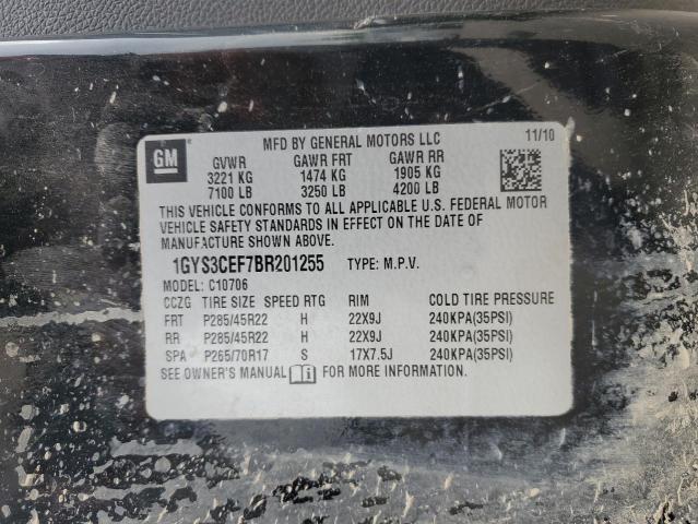 2011 CADILLAC ESCALADE P - 1GYS3CEF7BR201255