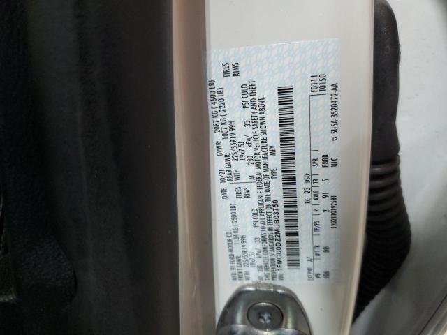 2021 FORD ESCAPE TIT 1FMCU0DZ2MUB03750