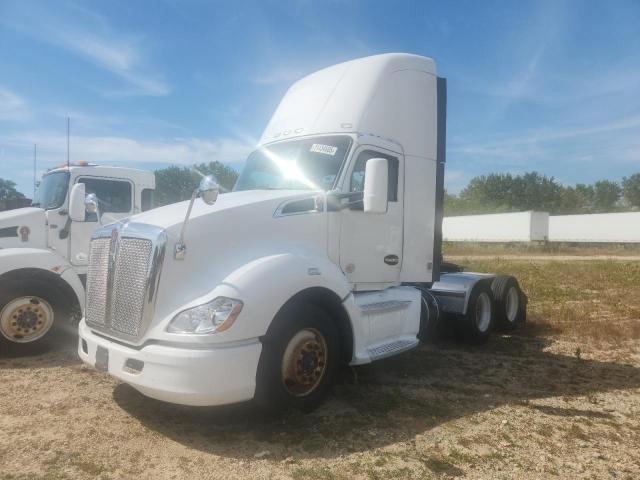 KENWORTH T680 2014 white tractor diesel 1XKYD49X7EJ412887 photo #3