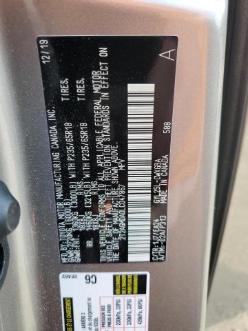2020 LEXUS RX 450H BA 2T2AGMDA0LC047867