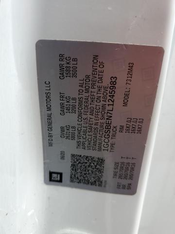 2020 CHEVROLET COLORADO 1GCGSBEN7L1245983
