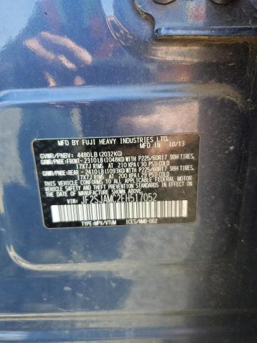 2014 SUBARU FORESTER 2 - JF2SJAMC2EH517052