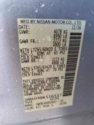 2017 NISSAN TITAN XD S 1N6BA1F46HN516557