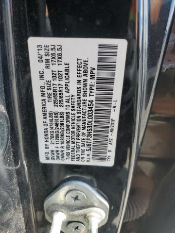 2013 HONDA CROSSTOUR EXL - 5J6TF3H53DL003454