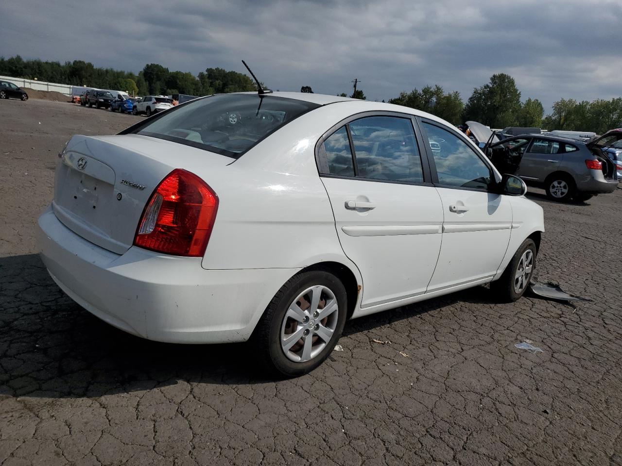 Lot #3279795265 2009 HYUNDAI ACCENT GLS