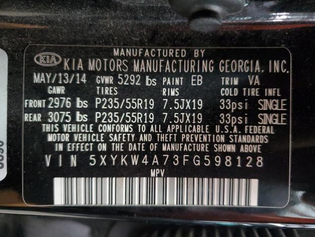 2015 KIA SORENTO SX #3237018263