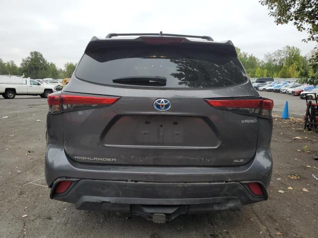 2022 TOYOTA HIGHLANDER HYBRID XLE 5TDHBRCH6NS540878