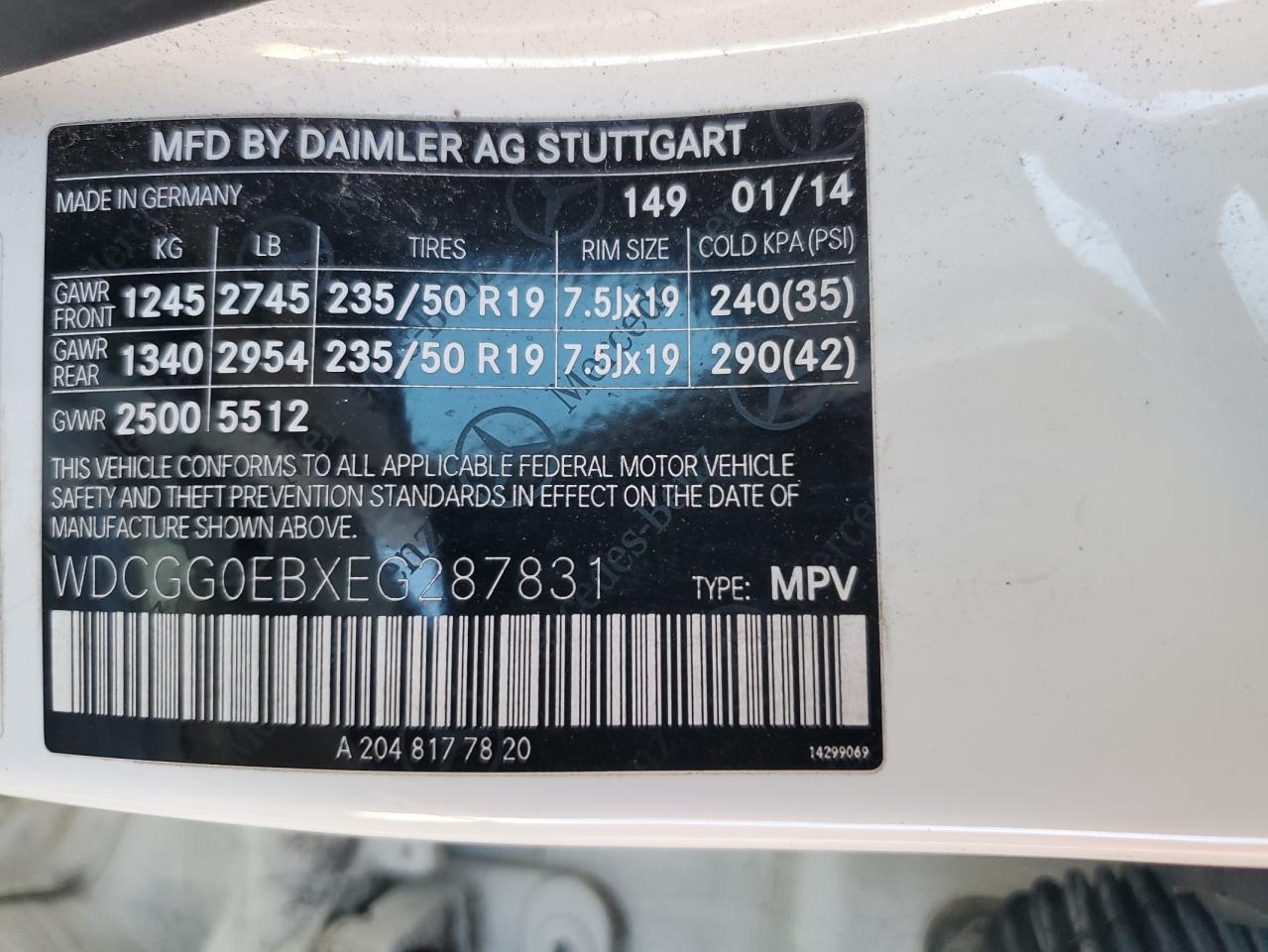 MERCEDES-BENZ GLK-CLASS 250 BLUETEC