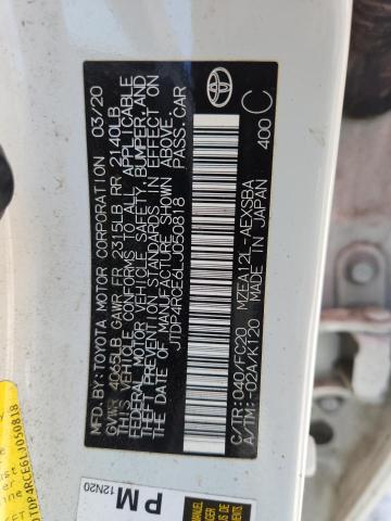 2020 TOYOTA COROLLA SE #3283968798