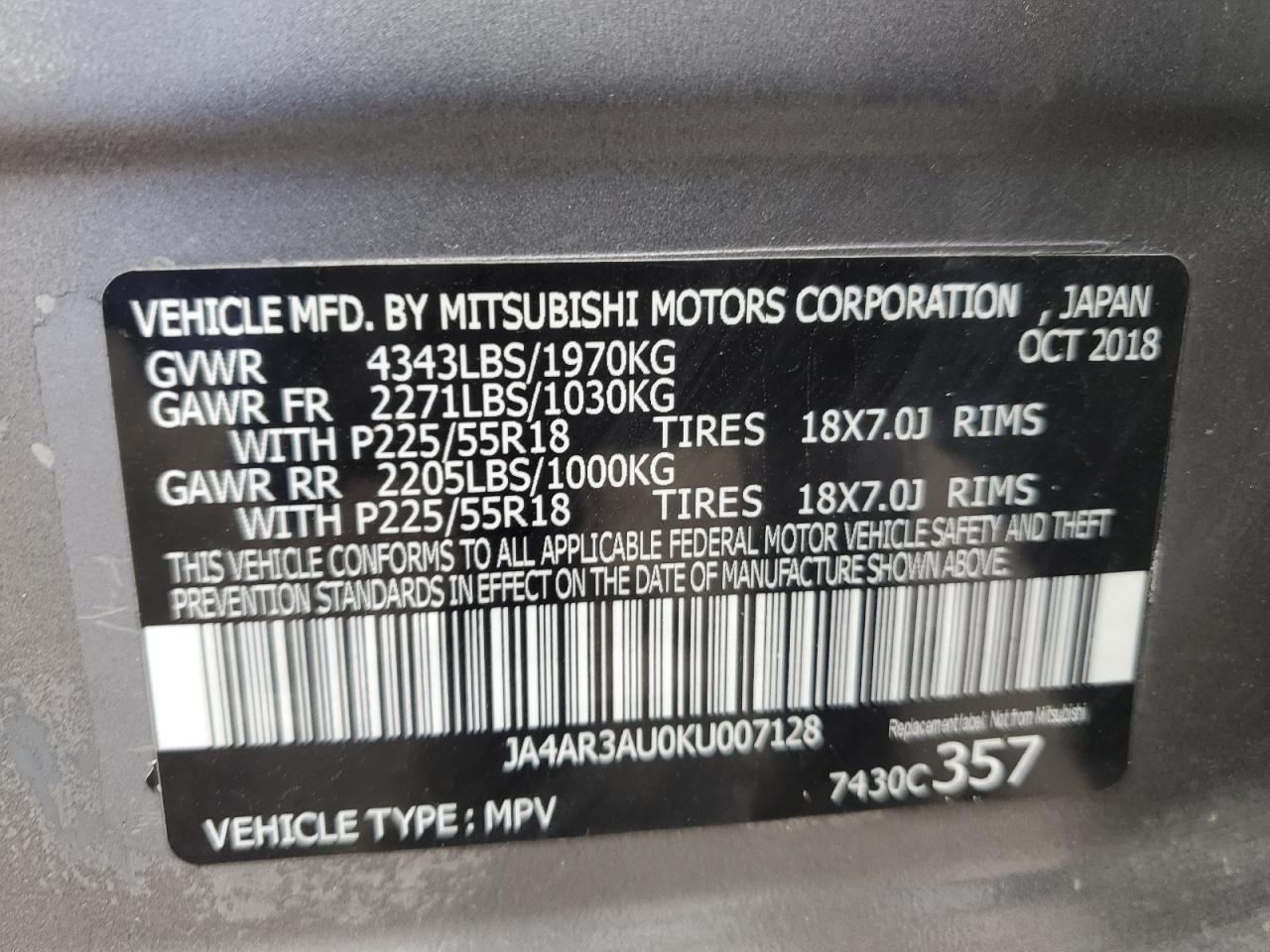 MITSUBISHI OUTLANDER ES
